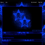 Blue Skulls Stars